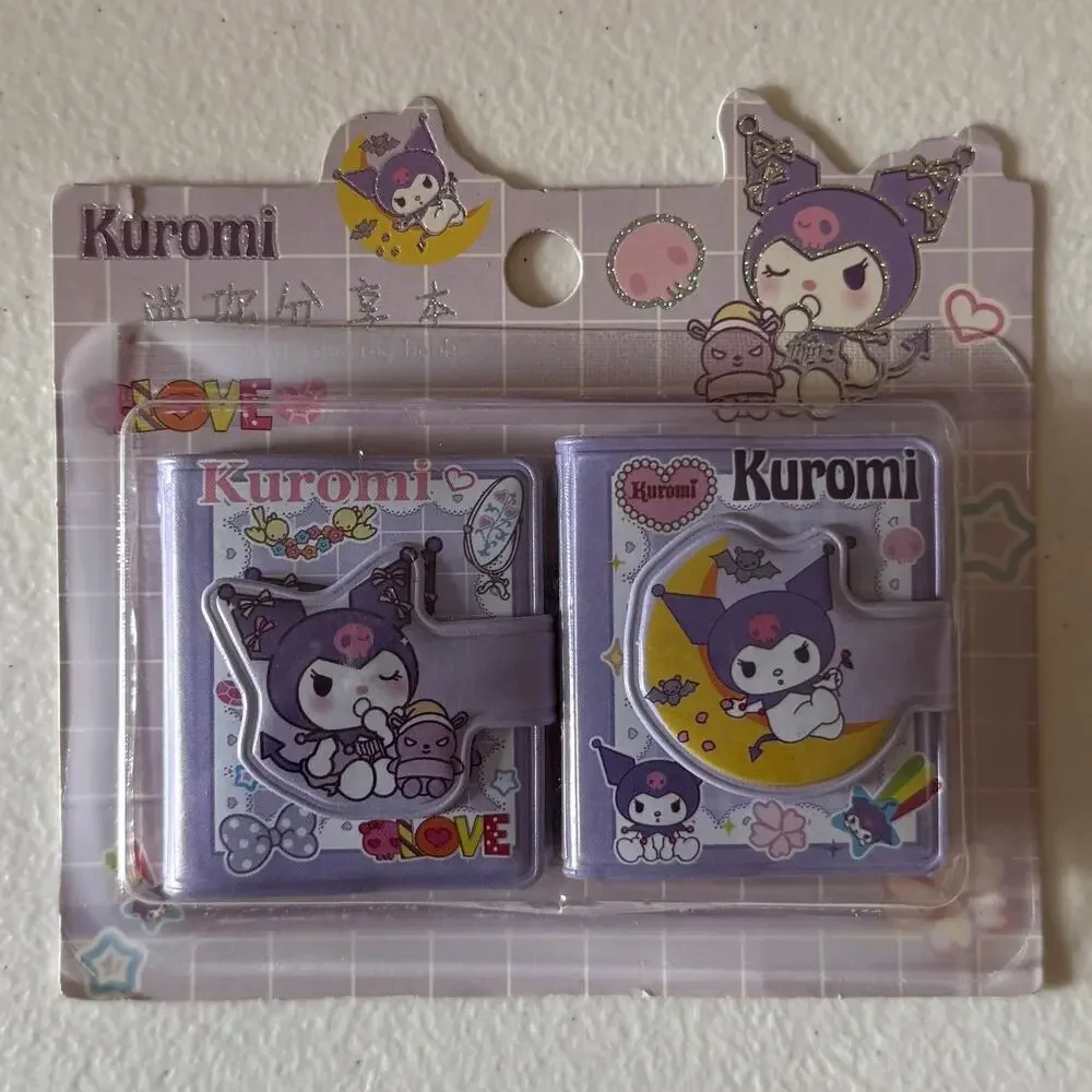 Kuromi 2 Pack Mini Notebook Set NEW